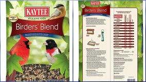 Kaytee wild bird food blend recalled over potentially harmful levels of aflatoxin