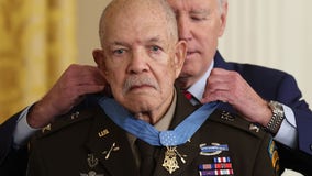 Black Vietnam veteran receives Medal of Honor after nearly 60-year wait