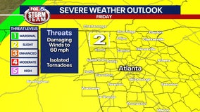 Strong winds, major storm system heading toward north Georgia