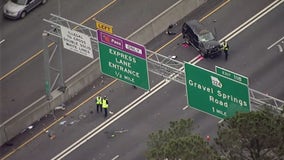 I-85 south reopens after wreck in Gwinnett County