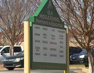 Henry County Police are assisting the school district after a violent fight at Ola Middle School on March 15, 2023.