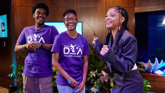 Halle Bailey surprises Atlanta teen filmmaker with The Little Mermaid world premiere tickets