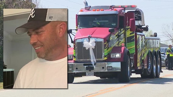 Funeral for tow truck driver killed in I-85 crash in Coweta County