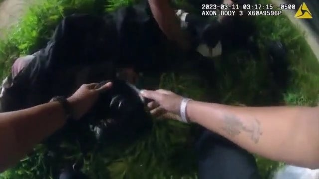 Video shows man being arrested for firing into Atlanta home