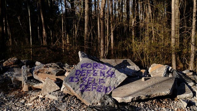 Police removing protesters from park near planned Atlanta Public Safety Training Center after executive order