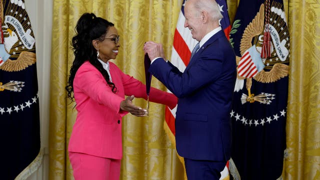 Springsteen, Knight, Louis-Dreyfus among 22 honored by Biden