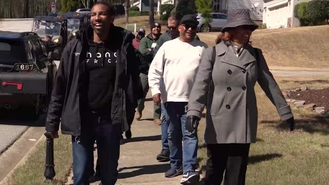 Mayor, police chief visiting residents near Atlanta Public Safety Training Center