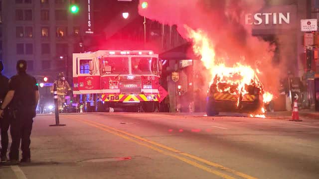 Riot and police car arson bills clear Georgia House, move to Senate