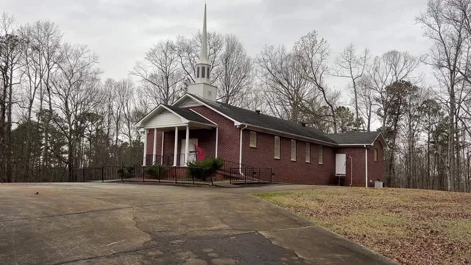 Coweta County investigators say a 18-year-old man was arrested for raping a 17-year-old girl behind a church.