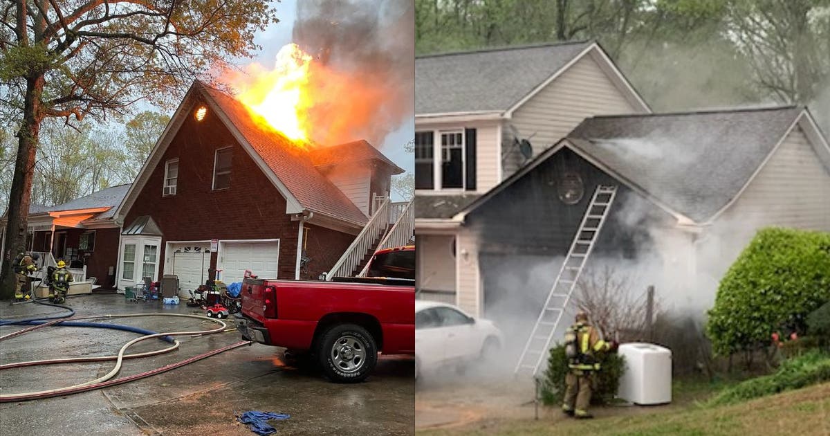 2 Gwinnett County families survive house fires within same hour | FOX 5 ...
