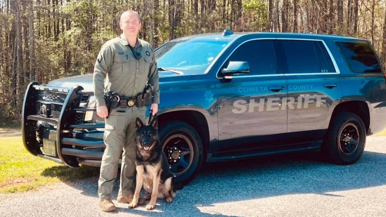New K-9 team joins Coweta County Sheriff's Office