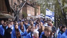 Thousands take part in Holocaust remembrance march at Auschwitz