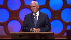 Former VP Pence speaks at Atlanta church