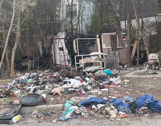 Atlanta residents and business owners have been expressing a growing concern over the homeless camped out behind the Lindburgh post office in Buckhead.
