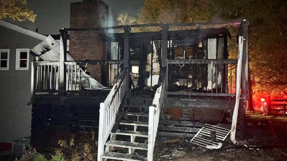 Crews battle house fire in Cherokee County