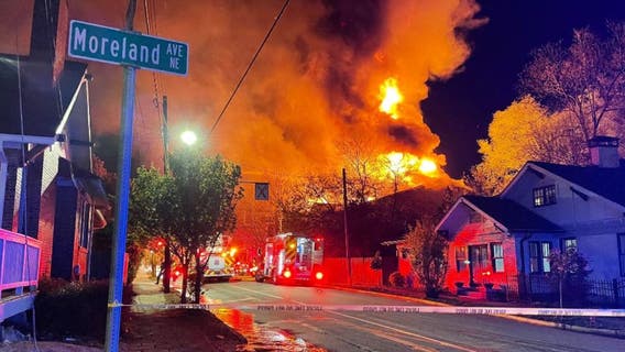 Fire destroys homes of 28 people at apartment complex in Virginia-Highland neighborhood