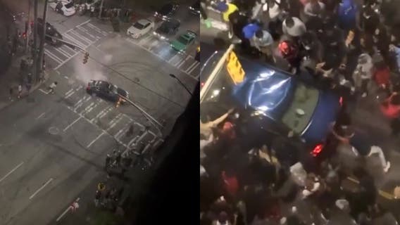 Drivers caught on camera doing donuts Downtown; onlookers say it's only the beginning