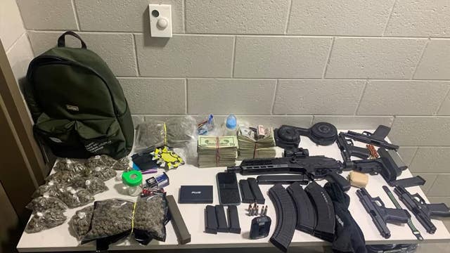 'All the weed': APD officer finds drugs, guns, and over $36K during traffic stop