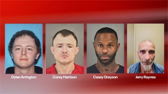 Stolen vehicle used in connection with Mississippi jail escape located in Houston area