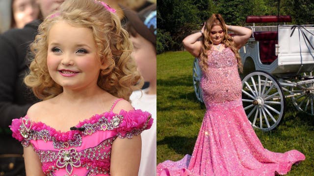 Photos: Little 'Honey Boo Boo' all grown up heads to prom in pageant-pink dress