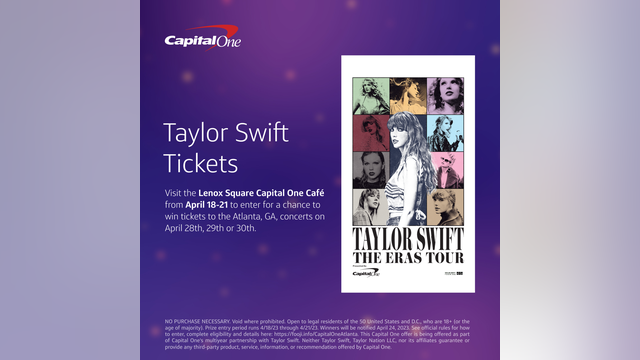 Here's how you could win tickets to see Taylor Swift in Atlanta