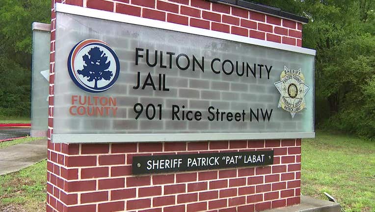 The family of Lashawn Thompson, an inmate at the Fulton County Jail who died on Sept. 13, 2022, held a press conference on April 13, 2023.