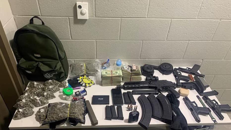 'All The Weed': APD Officer Finds Drugs, Guns, And Over $36K During ...