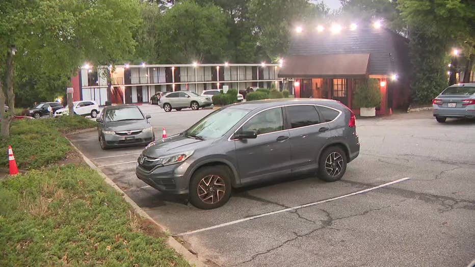 A man was found dead at a northeast Atlanta motel on April 14, 2023.