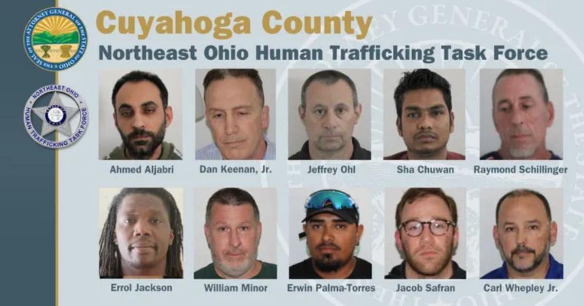 Ohio human trafficking sting nabs 10 men, including teacher | FOX 5 Atlanta