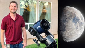 'Giga-Moon' offers views of lunar surface in stunning detail, created from a backyard in Arizona