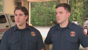 Firefighters honored after saving 79-year-old father from cardiac arrest