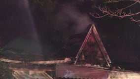 DeKalb County firefighter injured during house fire in Chamblee