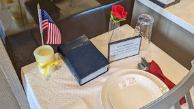 Memorial Day: Chick-fil-A honors fallen service members with 'Missing Hero Table'