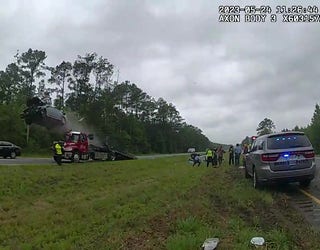 Car fails to yield, crashing into delivery truck at DeKalb County  intersection