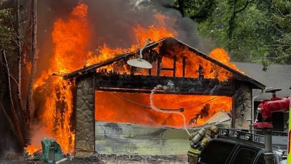 2 people, 2 dogs rescued in 2 Gwinnett County house fires Saturday morning