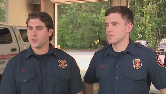 Firefighters honored after saving 79-year-old father from cardiac arrest