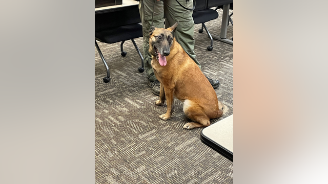 Cherokee County K-9 deputy receives retirement send-off
