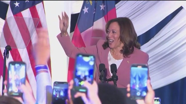 VP Harris touts accomplishment of Biden administration during Atlanta visit