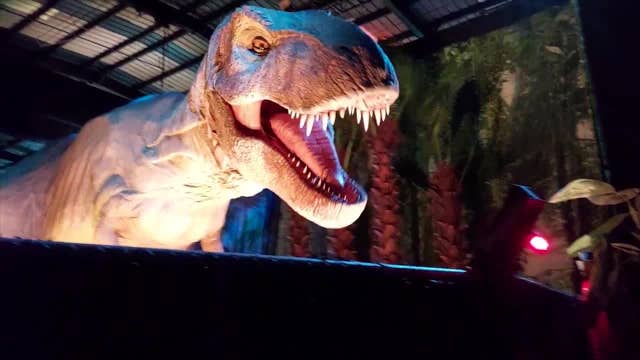 Jurassic World Exhibition reopening in Atlanta after burglars causes over $250K in damages