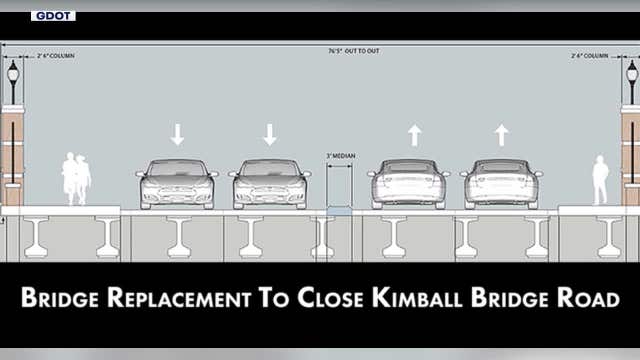 Pile driving to begin along GA-400 for Kimball Bridge Road replacement project
