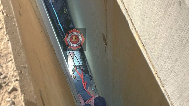 Firefighters rescue trapped man who fell off Battery Atlanta parking deck