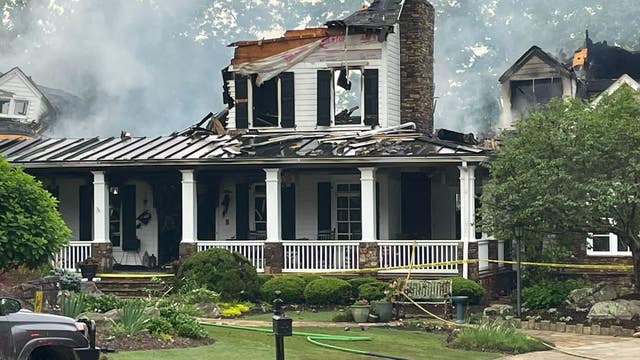 President of Atlanta's The Varsity, family escape large house fire