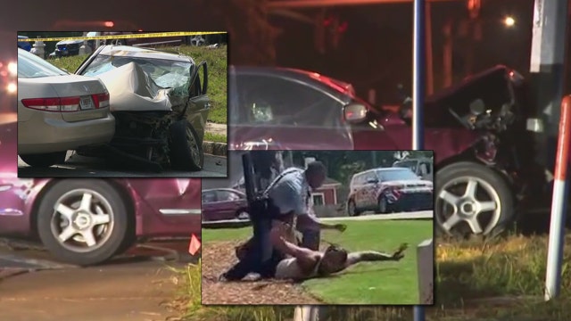 Man injured after chase, shootout with GSP troopers just off I-20