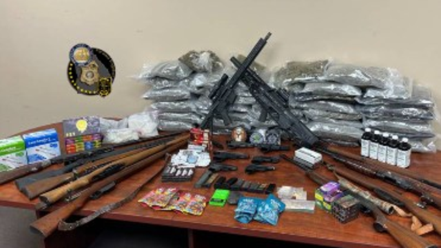 Drugs, guns and stolen vehicle worth $162K seized by DeKalb County police
