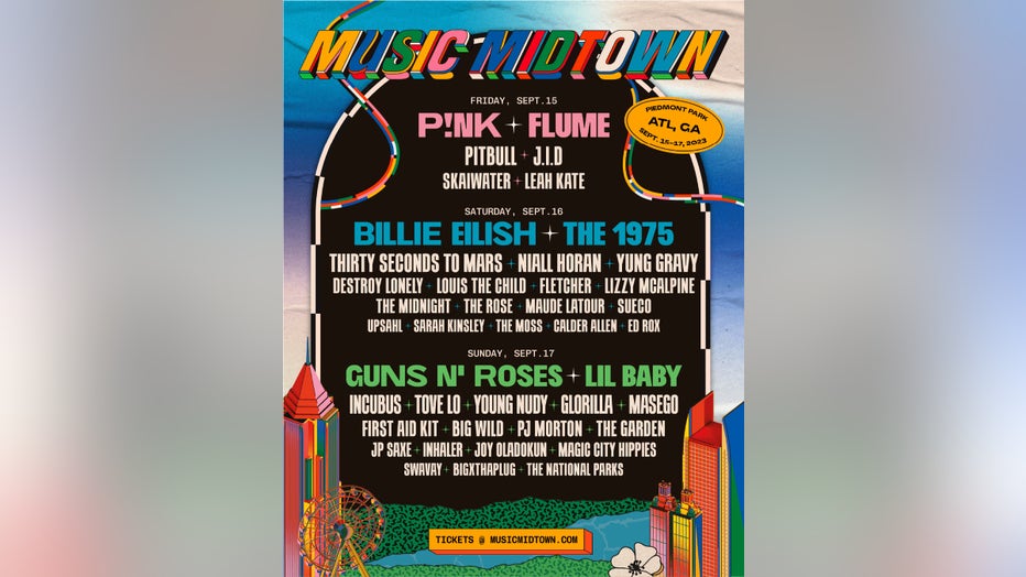 Music Midtown 2023 Lineup, ticket information, and more