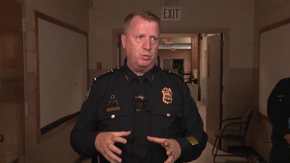 Atlanta Police Chief Darin Schierbaum took the media on a tour of the old Atlanta Police Academy to highlight the need for the Atlanta Public Safety Training Center on May 23, 2023.