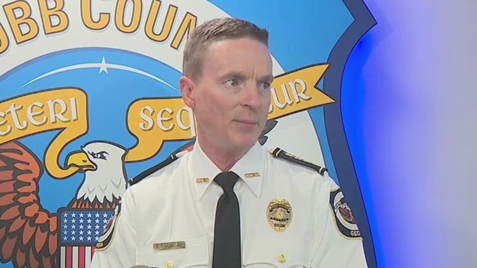 Cobb County Police Chief Stuart Vanhoozer