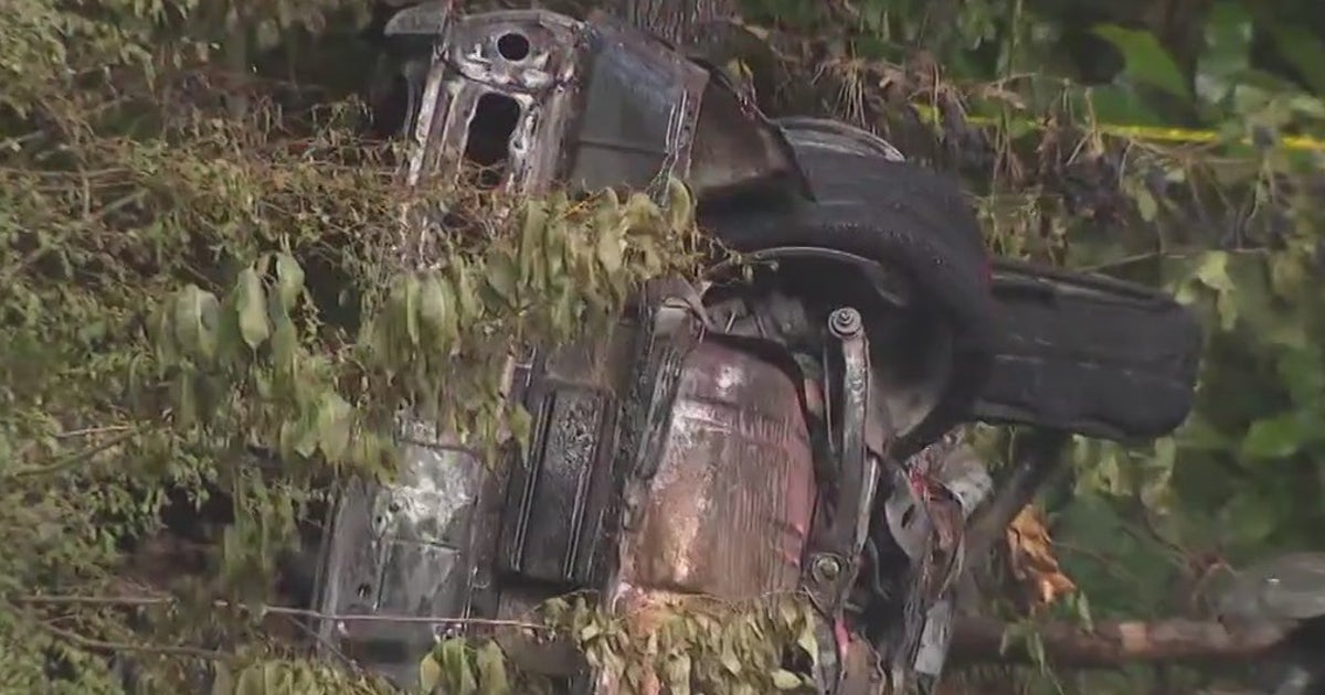 Trapped driver dies in fiery DeKalb County crash, 1 injured | FOX 5 Atlanta