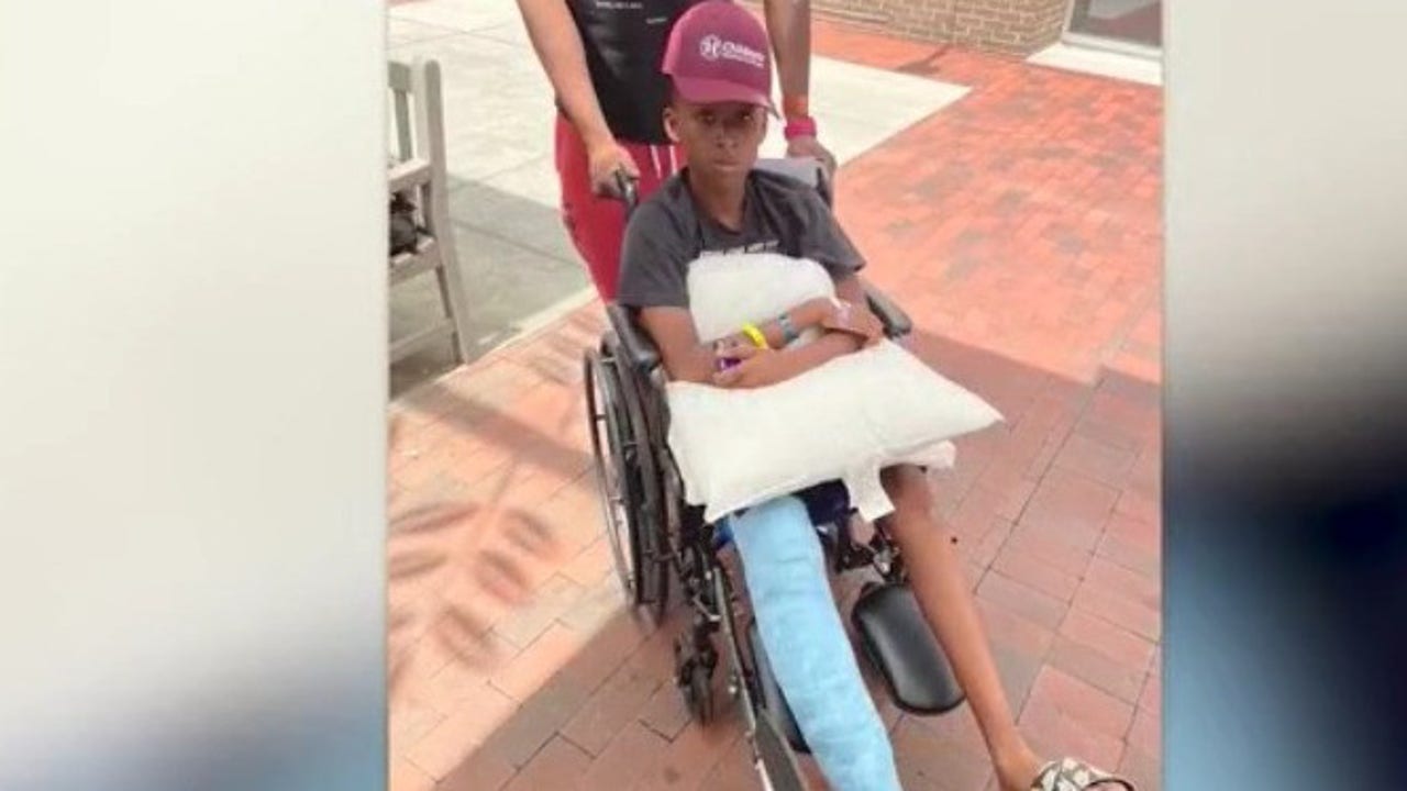 Hit-and-run puts 13-year-old student-athlete in hospital | FOX 5