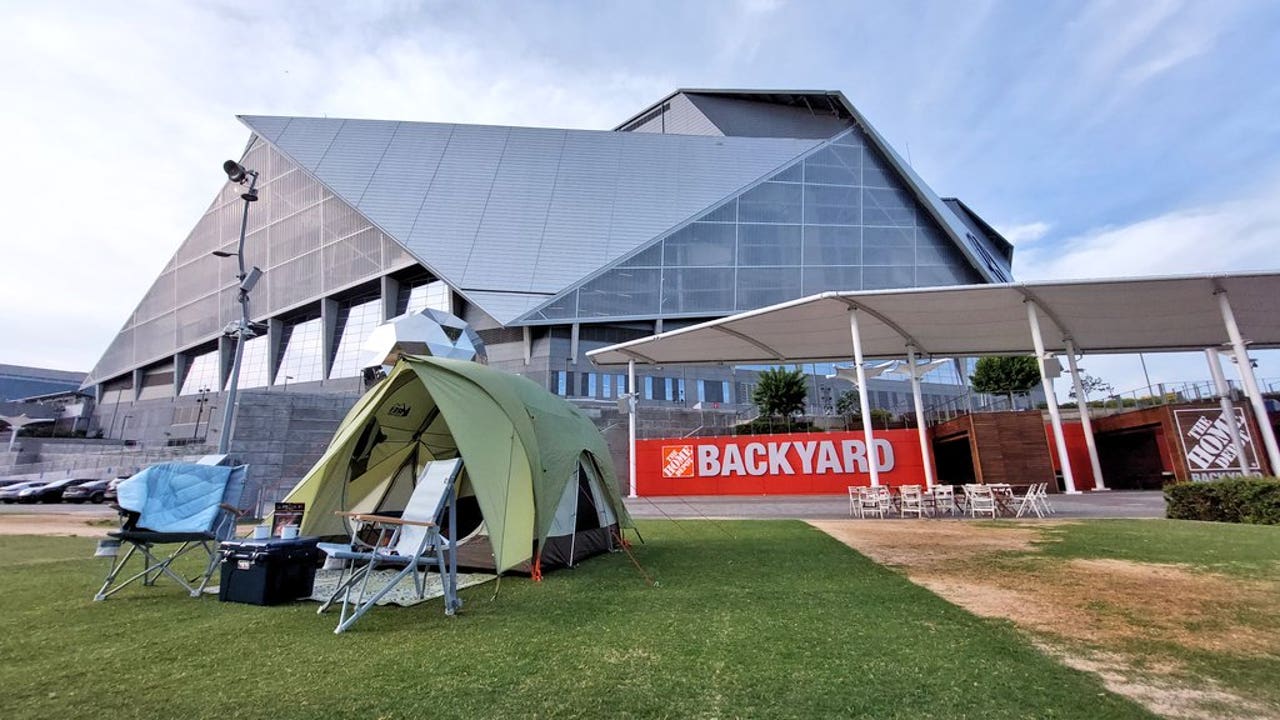 The Home Depot Backyard  Mercedes-Benz Stadium in Atlanta, GA